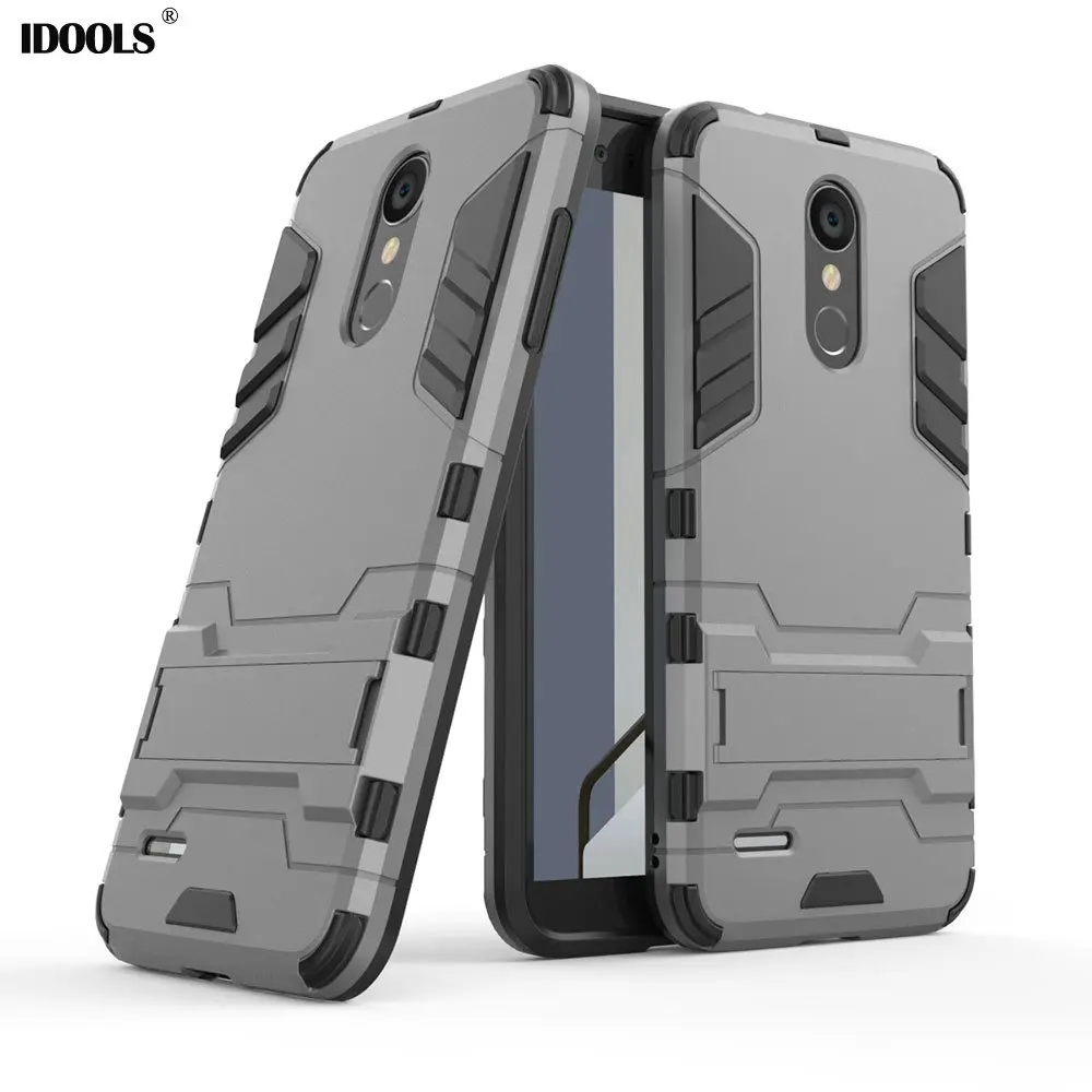 IDOOLS Case for LG K8 2018 Cover High Quality 2 in 1 Full Protector
