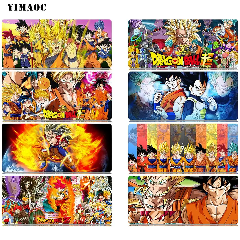 YIMAOC Dragon Ball супер Коврик для компьютерной мыши коврик Противоскользящий