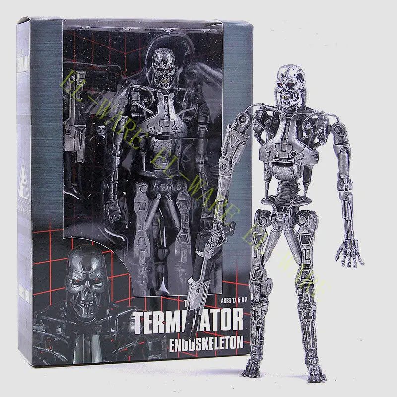 7 Inches Neca Terminator T 800 Endoskeleton Arnold Schwarzenegger