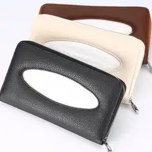 Автомобильный тканевый ящик козырек из микрофибры кожаный держатель для салфеток держатель салфетки коробка для автомобильных сидений Автомобильные аксессуары козырек от солнца Новинка