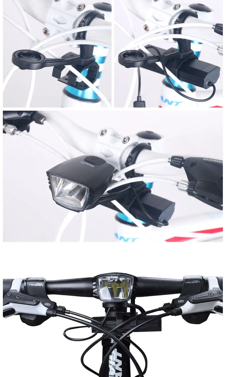 Top Easydo High Quality Bicycle Headlight USB Rechargeable Bike Handlebar LED Lamp Cycling Front Lantern Flashlight STVZO light cont 5 Top Easydo High Quality Bicycle Headlight USB Rechargeable Bike Handlebar LED Lamp Cycling Front Lantern Flashlight STVZO light cont 5