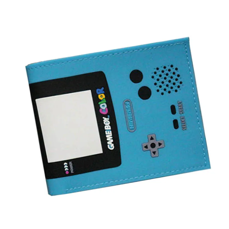 

3D Playstation Game Multi Color Leather Wallets Slim Wallets Zipper Coins Bags Card Female Purse carteira masculina Wallet Men