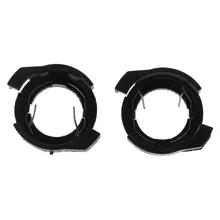 2 шт. автомобильный H7 светодиодный светильник на голову, адаптер, держатель лампы, автомобильный светильник, зажим, светодиодный, база для Ford KUGA Passat B6, для Alfa Romeo Renault C45