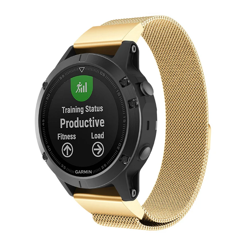 Quick Fit 26 22 20 мм ремешок для смарт часов Garmin Fenix 5X 5 5S 3 3HR D2 S60 GPS Смарт наручных