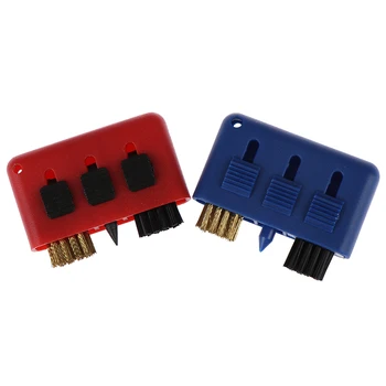 

3 in1 Pocket Carry Golf Club Brush Portable Golf Putter Wedge Ball Groove Cleaner Kit Cleaning Tool For Wood/Iron