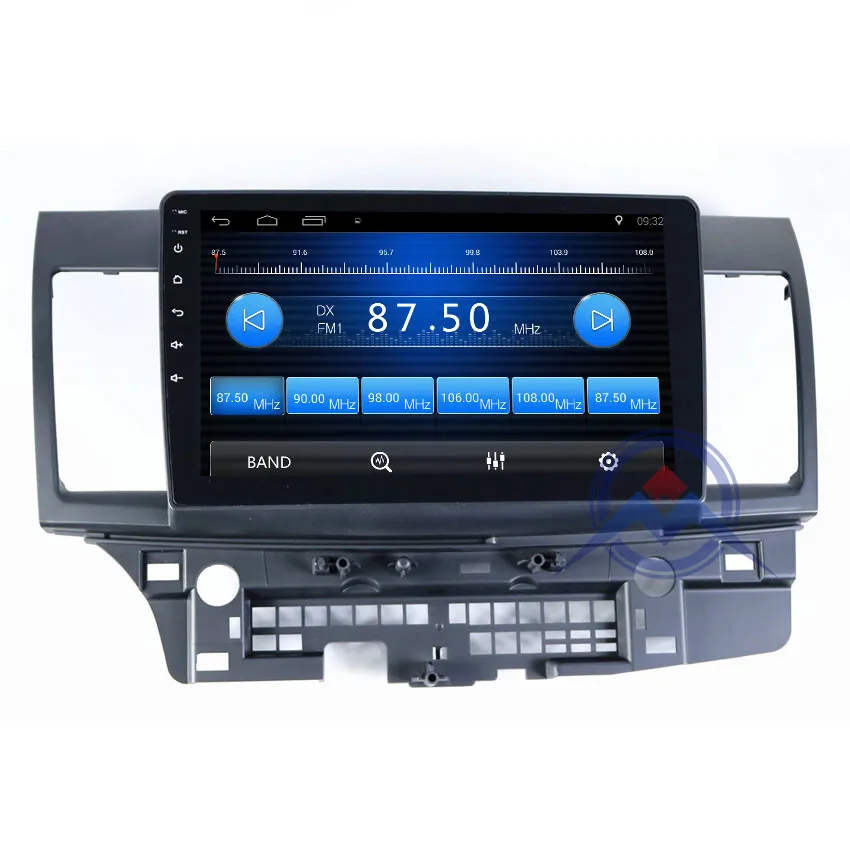 Top ZOHANAVI 10.2 inch Android Car DVD player for Mitsubishi lancer 2008 2009 2010 2011-2016 radio GPS navigation multimedia player 2