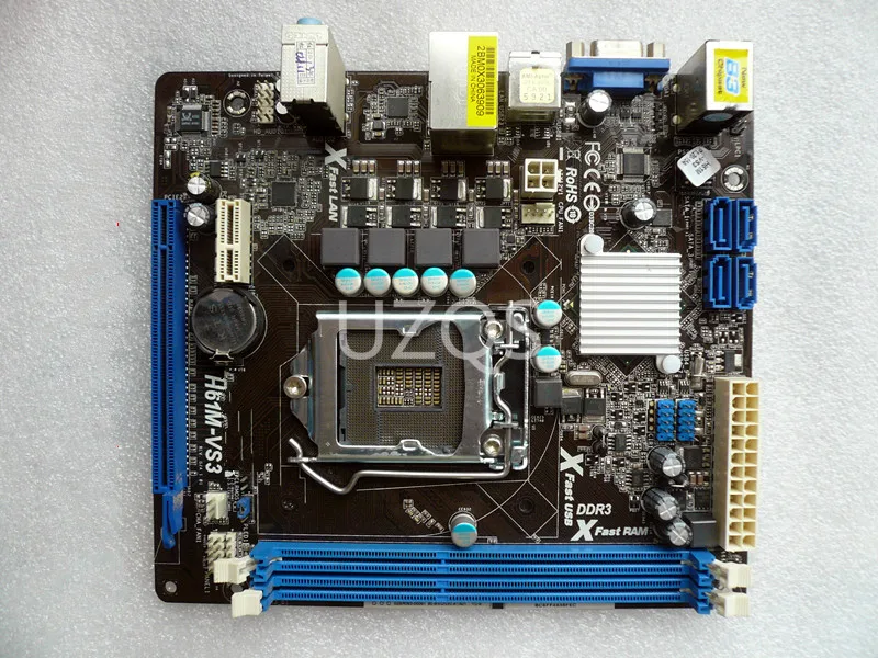 SZMZ B75 B75-S Motherboard Set LGA 1155 With i5 3570 Processor + 256GB NVME SSD
