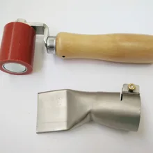 2 шт силиконовый ролик давления 40 мм плоская насадка для Leister/BAK/HERZ горячего воздуха сварочный пистолет