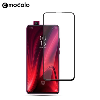 

Mocolo 2.5D Curved Glass Film for Xiaomi Redmi K20 PRO Screen Protector Full Cover for Xiaomi 9T Tempered Glass Film Oleophobic