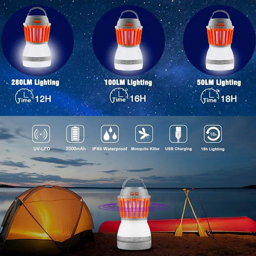 KHLITEC-Mosquito-Killer-Lamp-Camping-Tent-Light-Waterproof-Rechargeable-Lamp-Sleeping-camping-lantern-Home-Outdoor-Garden()