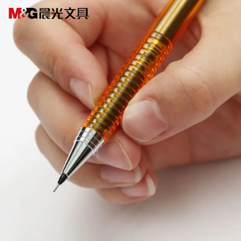 LifeMaster M& G автоматический механический карандаш 0,5 мм прозрачный цветной студенческий карандаш школьные и офисные принадлежности хорошее качество