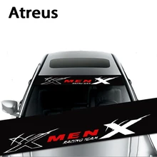 Atreus 1X Waterproof Car Window Front Rear Windshield Stickers For Jeep Renegade Wrangler Grand Cherokee Renault Duster Fiat 500