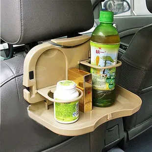 

1pc Car plate Car dining table Back shelf Cup holder Beverage rack Tray