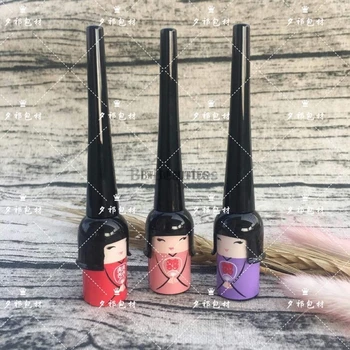 

300Pcs 5ml Empty Eyelashes Eyeliner Tube Container Vials Bottle Black Pink DIY Goody Mini Lip Gloss Split Bottle