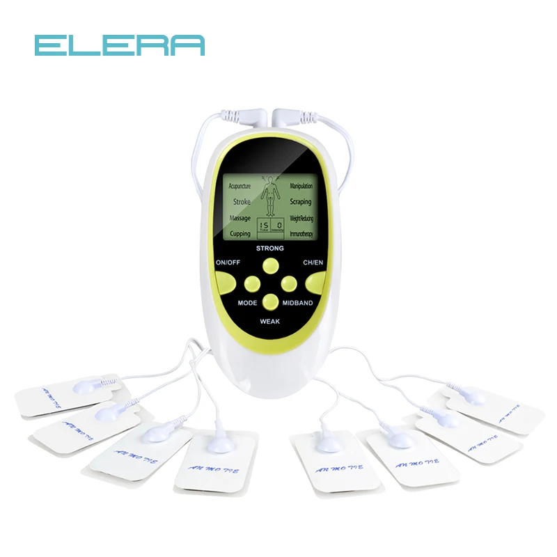 Dual-Output Electric Massager Electrical Stimulator Full Body Relax Muscle Therapy Massager Massage Pulse tens Acupuncture Dual-Output Electric Massager Electrical Stimulator Full Body Relax Muscle Therapy Massager Massage Pulse tens Acupuncture