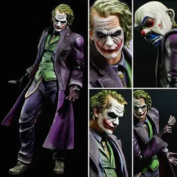 

PA Change 26cm DC Batman Clown JOKER Action Figure Model Collection Crafts Ornaments Kids Toys Gifts