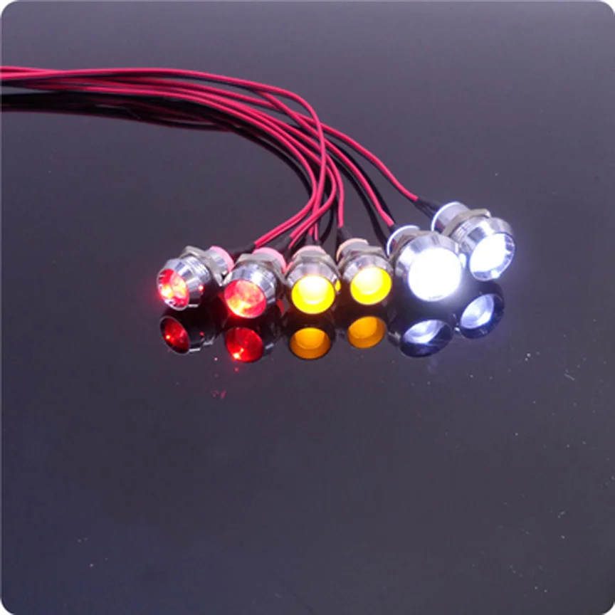 Big/ Small Light Beads Universal Fuel Electric Model Car LED Lamp