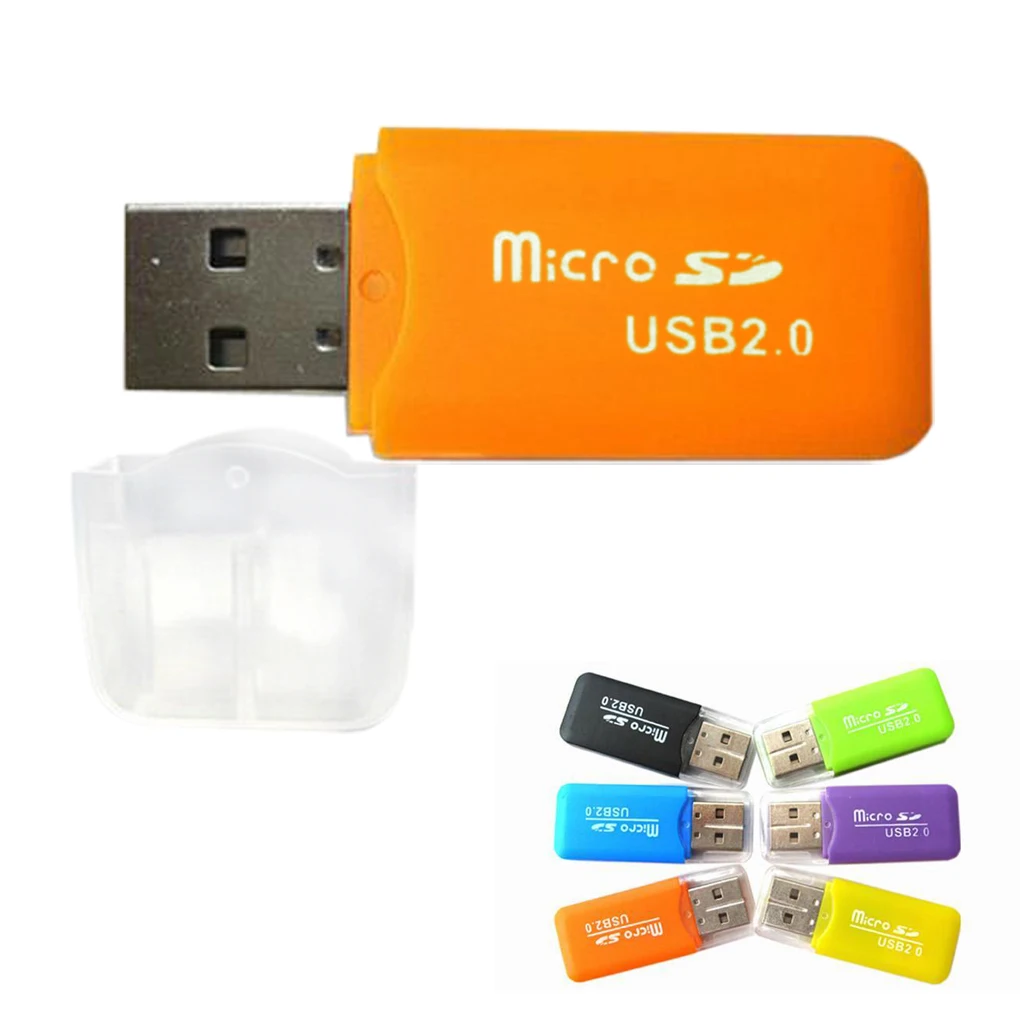 

2.0 Usb High Speed Sd Tf T-Flash Memory Card Reader Adapter