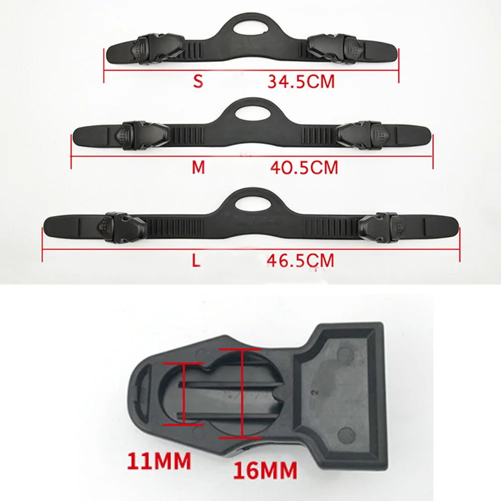 Плавание Подводное плавание с аквалангом плавник ласты ремешок Замена с быстроразъемной пряжкой Подводная охота ласты-плавники