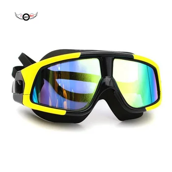 

Professional Silicone Swimming Goggles Anti Fog UV Protection Eyewear for Men Women Mask Large Frame Swim Glasses