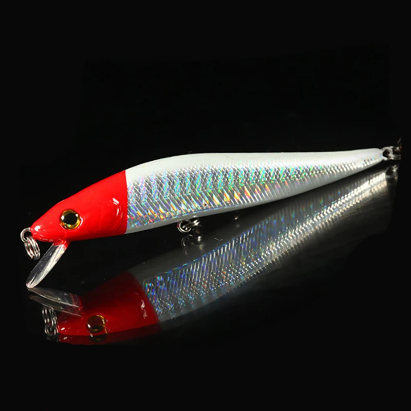 

NOEBY Freshwater Fishing Lure 10cm 11g Floating MINNOW 8cm 5.5g Hard Bait with VMC Fish Hook Fishing Tackle NBL 9041