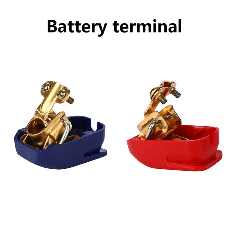 

2x Battery Quick Terminals Battery Terminals Battery Terminal Car Boot Red Blue car accessories 2017