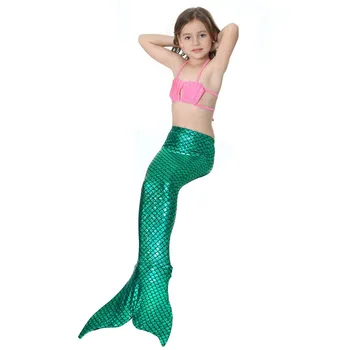 

Happy island 23 Styles New Kids Girls Mermaid Tail Mermaid Costume Bikini Gift Children Swimsuit Bathing Suit Swimwear