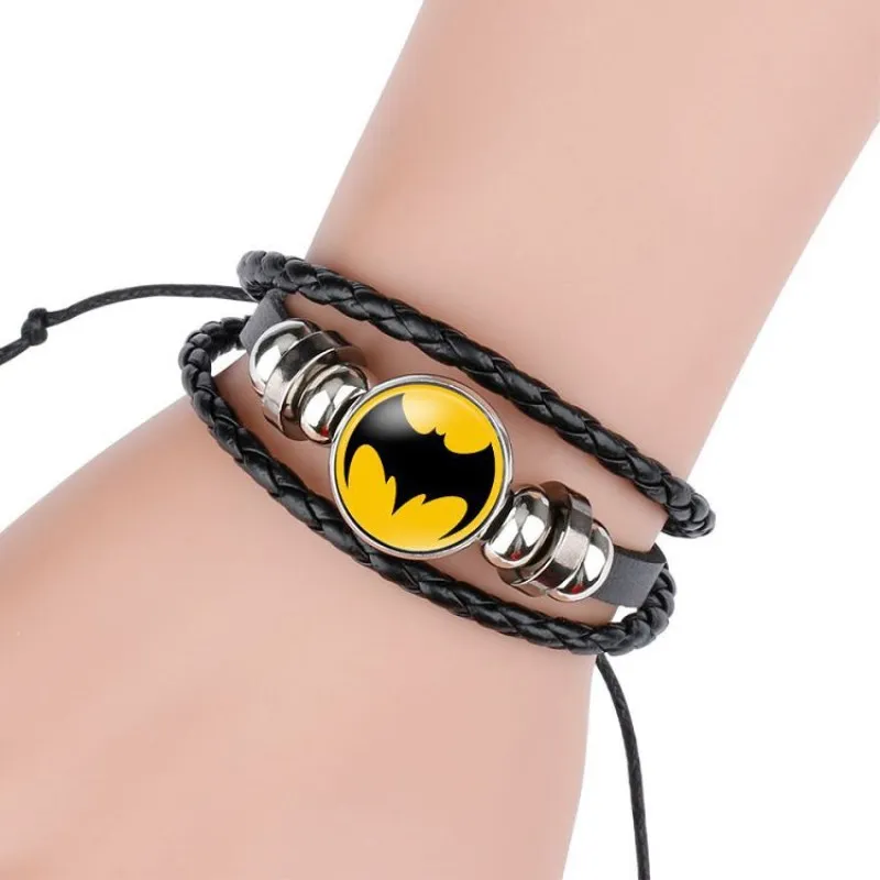 Pulsera Brazalete de Chicos Hombres Super Héroe Superman Batman Spiderman Correa De Flash