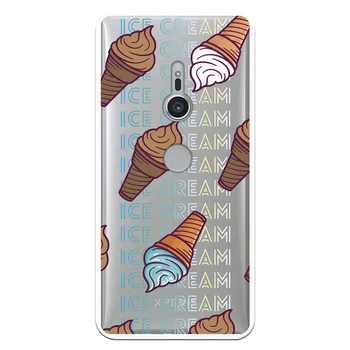 

Stand case costume drawing Icecream WP013 for Sony Xperia XZ2