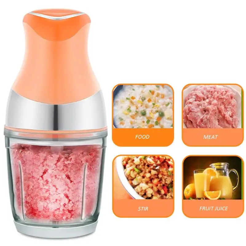 

600mL Mlultifunctional Electric Blender Food Chopper Processor Meat Grinder Baby Food Mixer Fruit Squeezer Extractor Machine