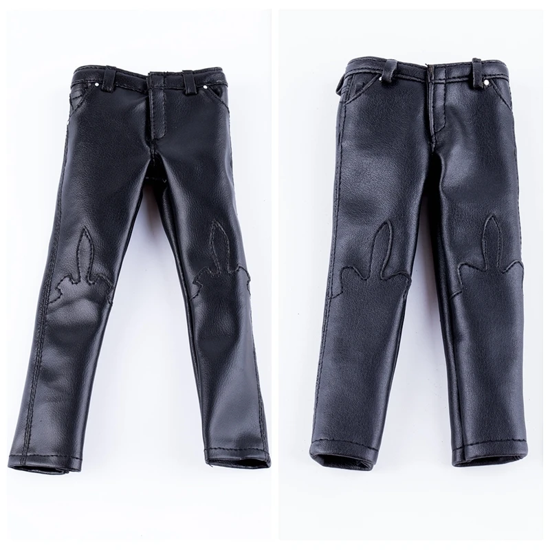 

1/6 Scale men soldier clothes accessories model Leather suit leather pants model for 12'' soldier action figure