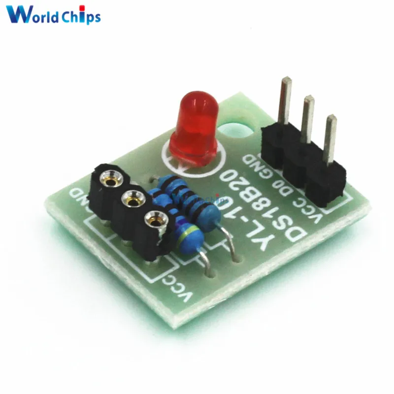 

5PCS DS18B20 Temperature Sensor Shield Module without DS18B20 Chip
