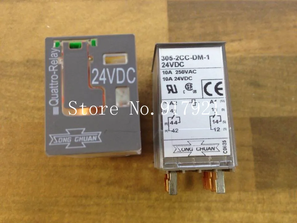 

[ZOB] songchuan 305-2CC-DM-1 реле 24VDC pin-8 оригинальные -- 20 шт./лот