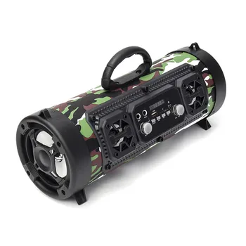 

CH-M17 Individual Wireless bluetooth Speaker Portable Surround Sound Radio Speaekr with Mic Outdoor Camping Biking Player