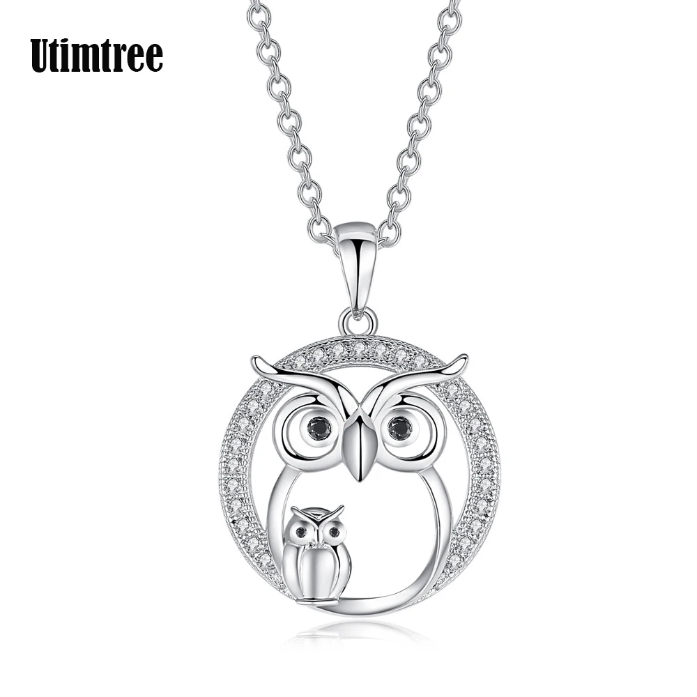 Oceanne Owl Fauna Necklace