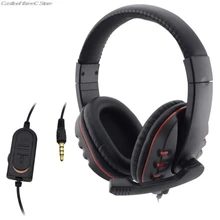 3 5mm Gaming Headset Headphone w Microphone Volume Control for Sony PS4 PlayStation 4 for PC