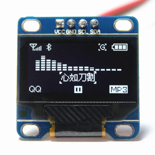 0,96 дюймов, модуль IEC IIC/SPI Oled, белый/синий/желто-синий OLED дисплей 12864/3,3 V-5 V Для Arduino 51 MSP420 STIM32 SCR