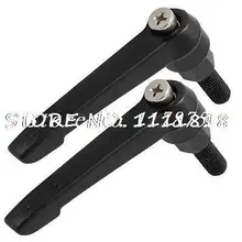 M8 20 мм Длина металлическая крепежная рычаг регулируемые ручки x 2