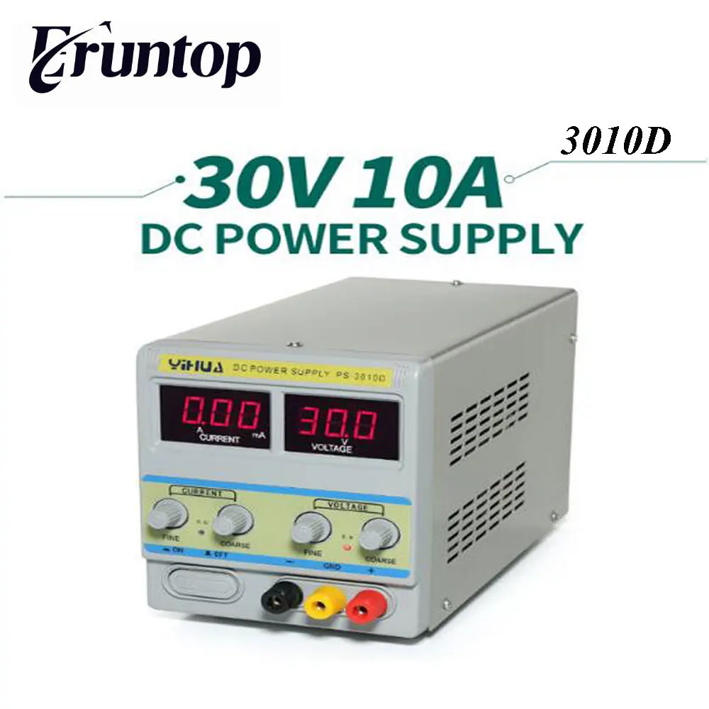 

YIHUA 3010D 30V 10A Adjustable Regulated DC Power Supply for Computer Mobile Phone Repair Test