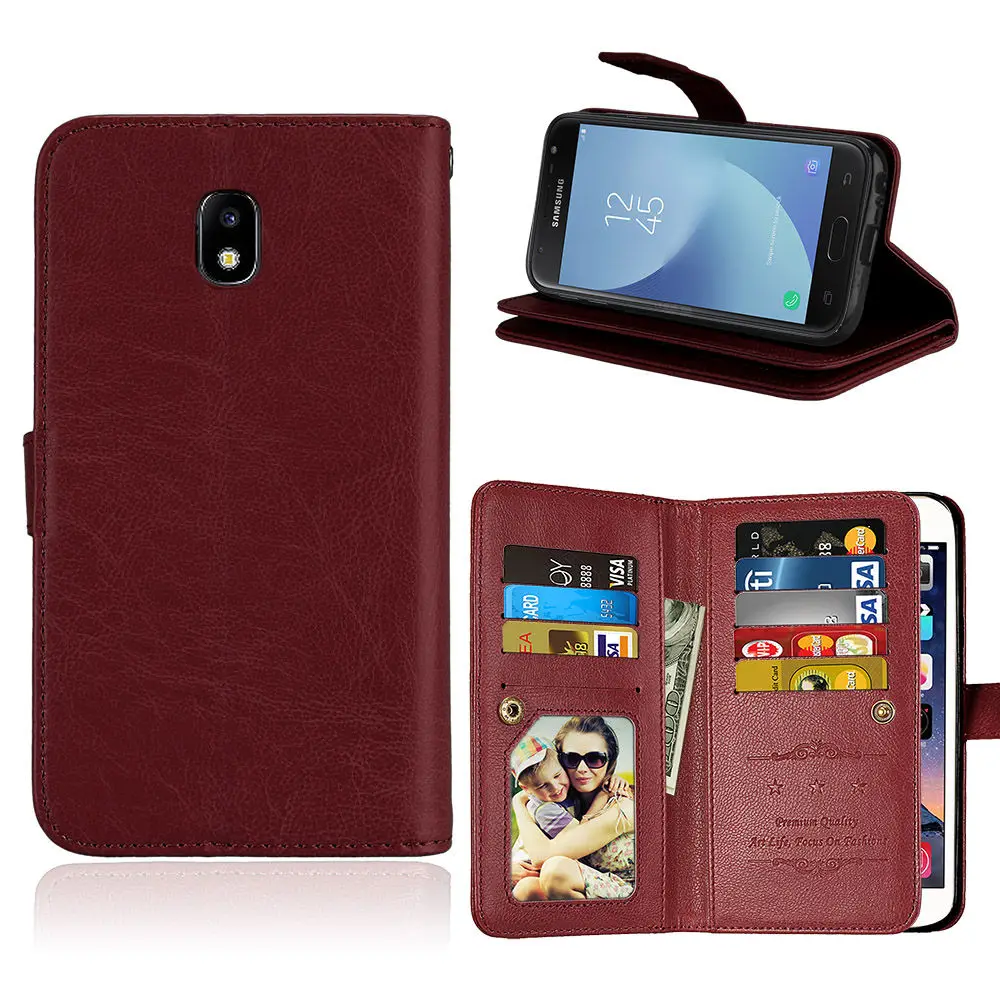 

For Samsung Galaxy J3 2017 EU Version Flip Wallet PU Leather Cover For Galaxy J3 2017 Case For Samsung J3 2017 J330 Fundas