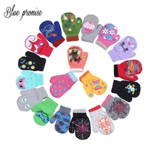Winter Warm font b Gloves b font Children Knitted Mittens font b Kids b font Solid