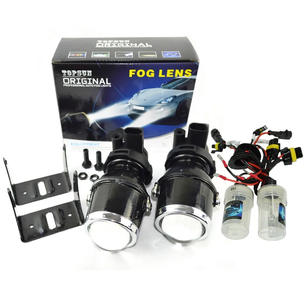 safego 12v 35w xenon h3 fog lamp hid bulb 6000k fog light hid fog lights and headlights