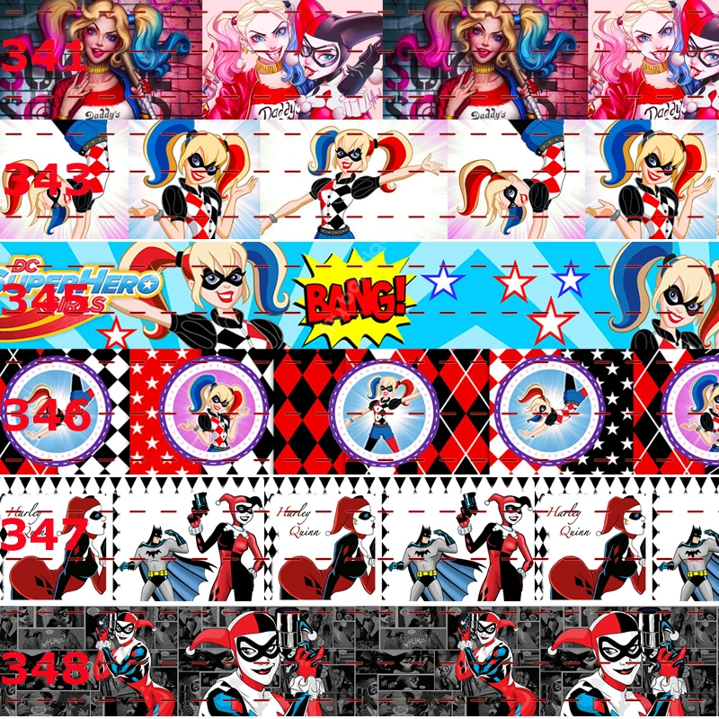 

2017 NEW 50 yards super girl ribbon printed grosgrain cartoon ribbons free shipping