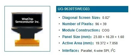 free-shipping-10pcs-lot-082-inch-96-39-9639-white-oled-display-module-ug-9639tsweg03-light-beads