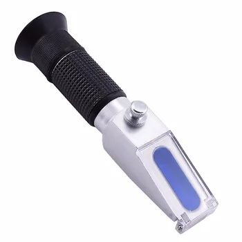 

Handheld New Design Blood Plasma Serum Protein Clinical Veterinary Urine Refractometer + Built-in ATC and Calibration knob