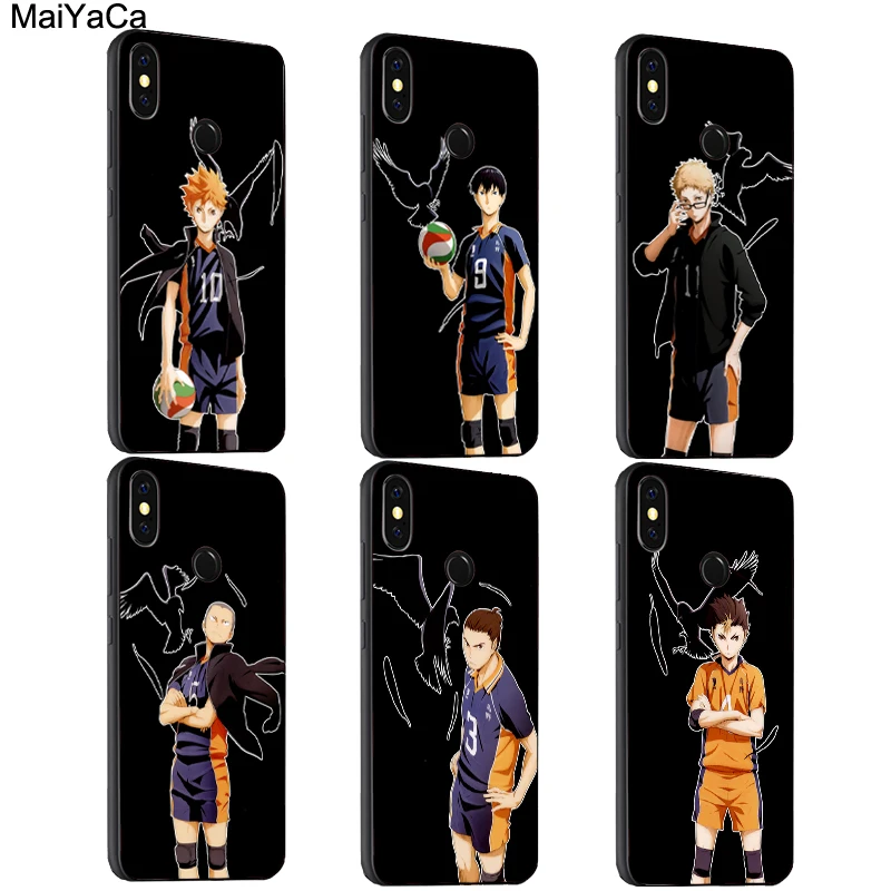 Haikyuu! Чехол Karasuno для Xiaomi Redmi Note 9 Pro 9S 8T 8 9C 9A Mi 10T 10 Lite POCO X3 | Мобильные телефоны и
