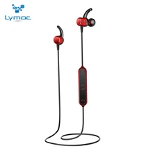 LYMOC Sport Bluetooth Earphone Metal Magnetic Switch Wireless Headset Running Noise Cancelling Phone Handsfree for iPhone Huawei