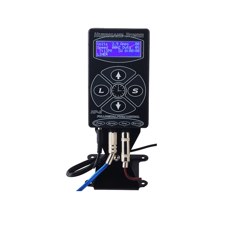 

Tattoo Power Supply HP-2 HURRICAN UPGRADE Touch Screen Intelligent Digital LCD Makeup Dual Tattoo Power Supplies set