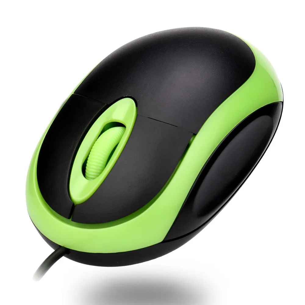 PC Laptop Gaming Mouse 1200 DPI High Speed USB Wired Optical Computer Mice 20A Drop Shippingin