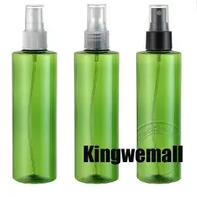300 шт/партия Емкость 250 мл спрей парфюмерная бутылочка ПЭТ+ пластиковый контейнер зеленый